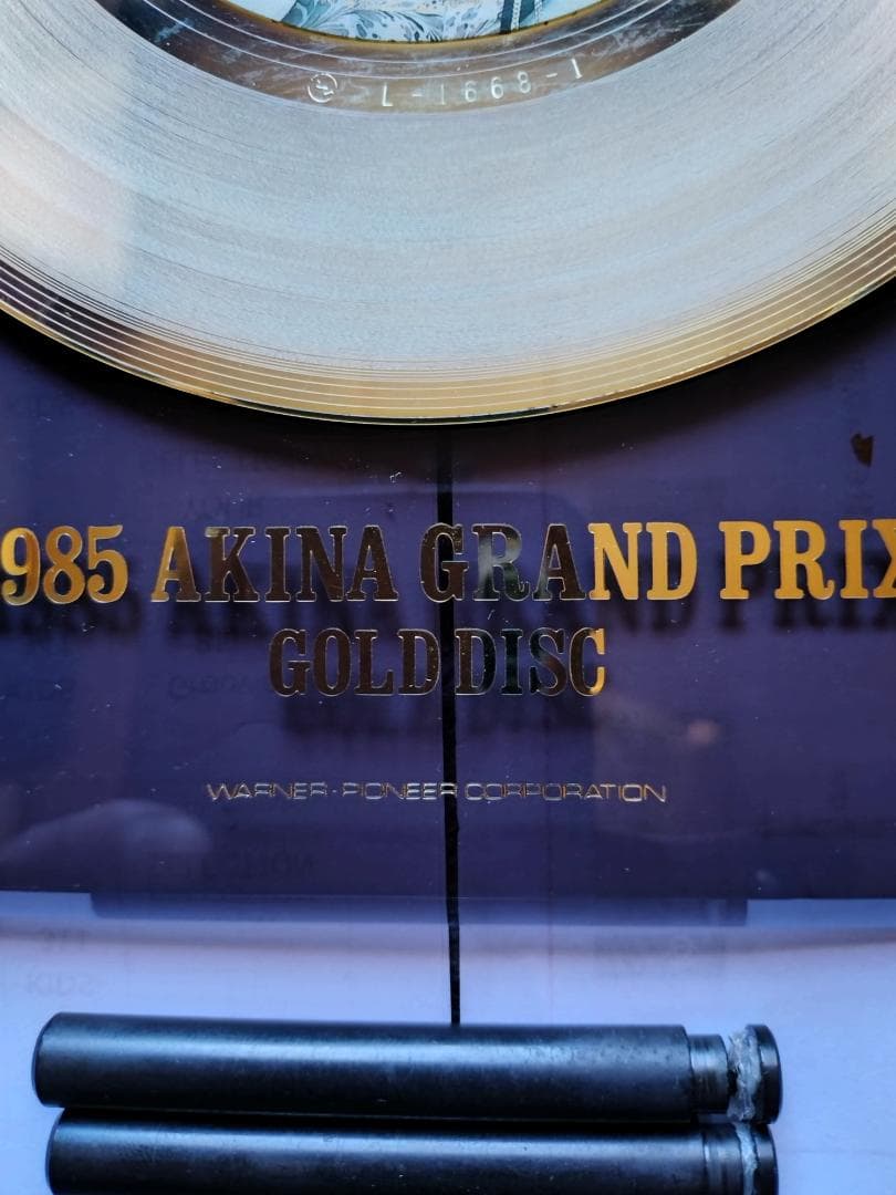 中森明菜　1985 AKINA GRAND PRIX GOLD DISC