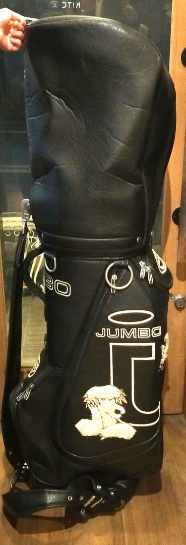 ジャンボ尾崎　キャディバッグ　希少