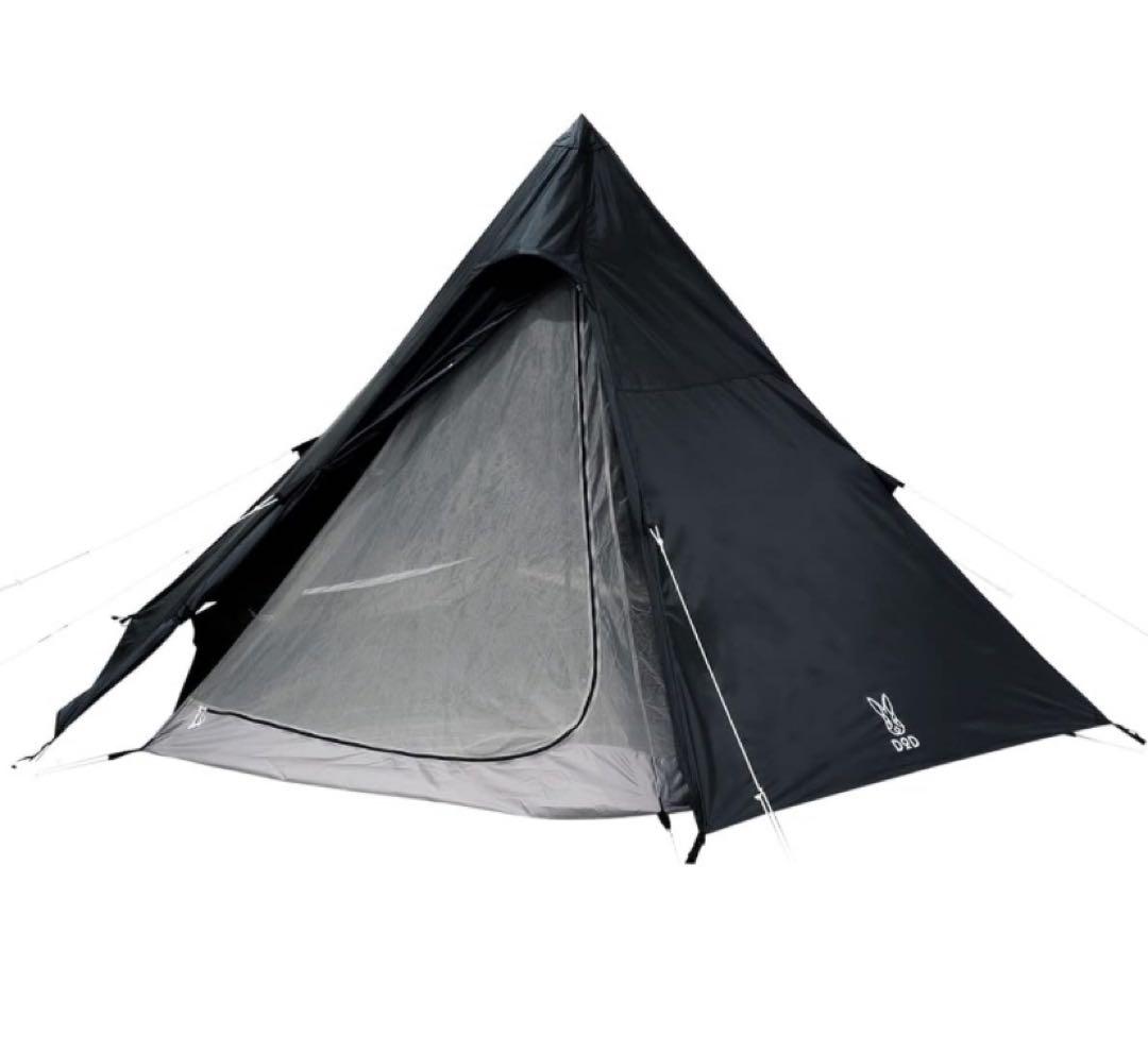 dod ワンポールテントm ブラック　black