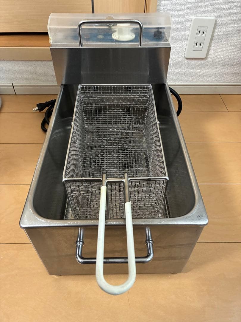 業務用　ニチワ電機　電気フライヤー　MMF-8 8L 100V