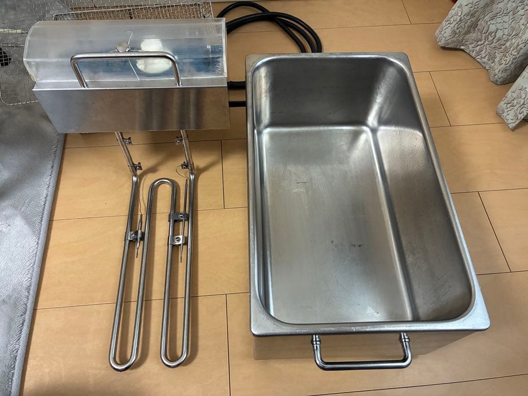 業務用　ニチワ電機　電気フライヤー　MMF-8 8L 100V