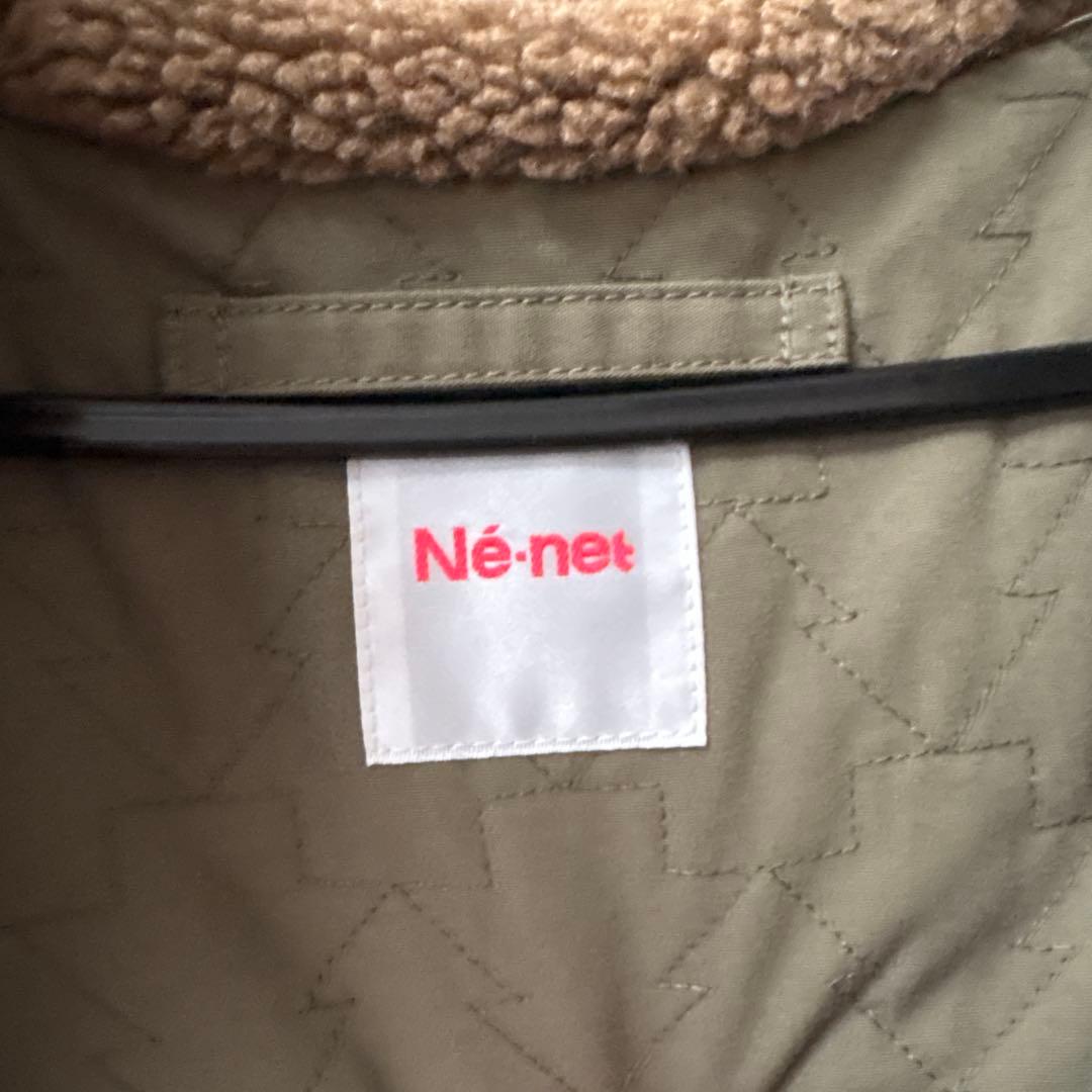 Ne-net ネネット絵本作家ツペラツペラさんとのコラボ もりのなかコート M