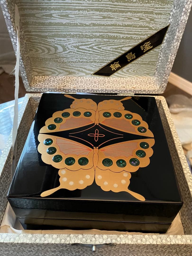 新品　輪島塗　稲忠　箱