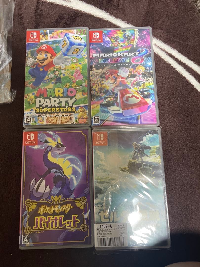 Nintendo Switchソフト4本セット