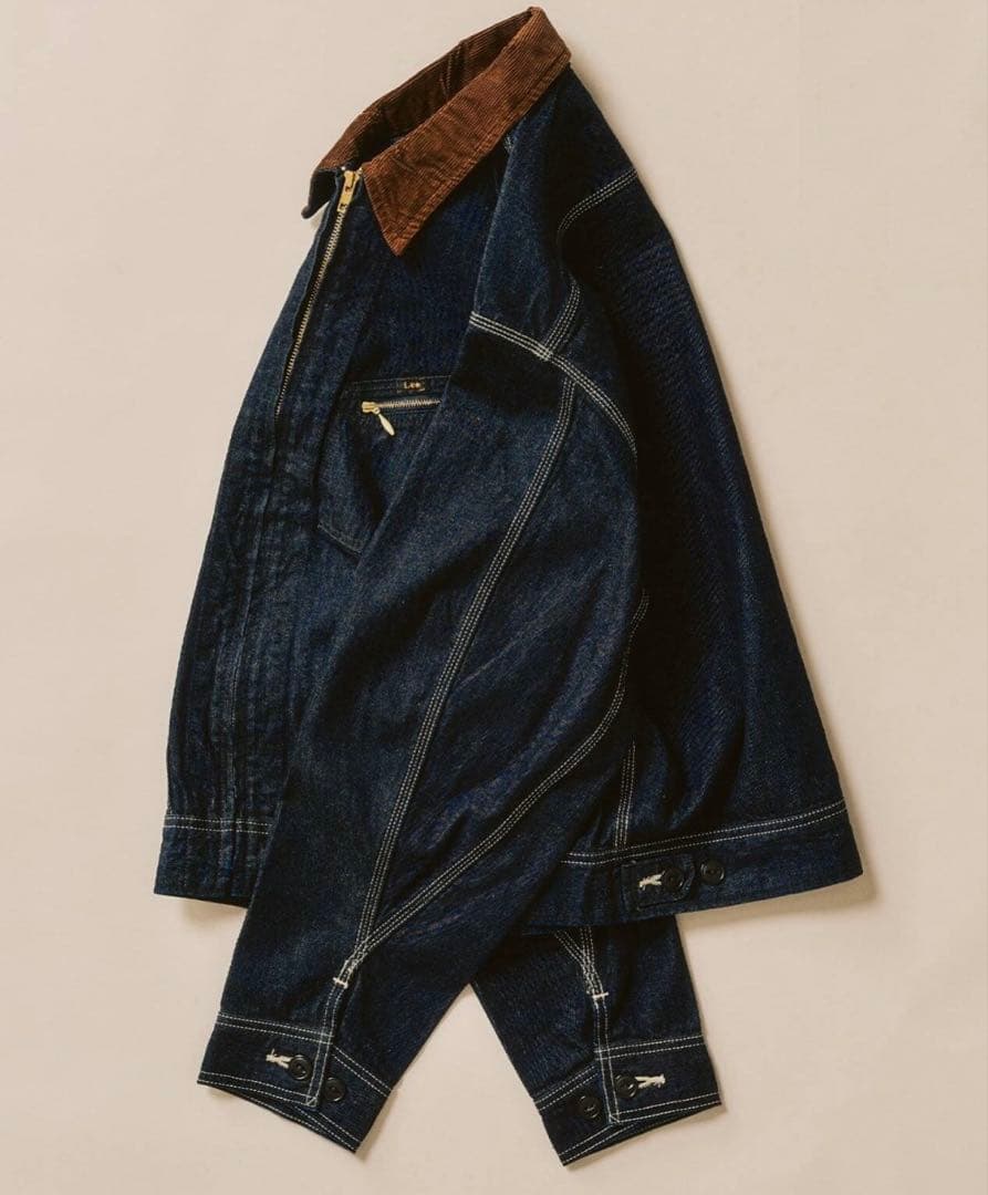 美品⭐︎ 【Lee 】417 EDIFICE別注 91-B ジップブルゾン