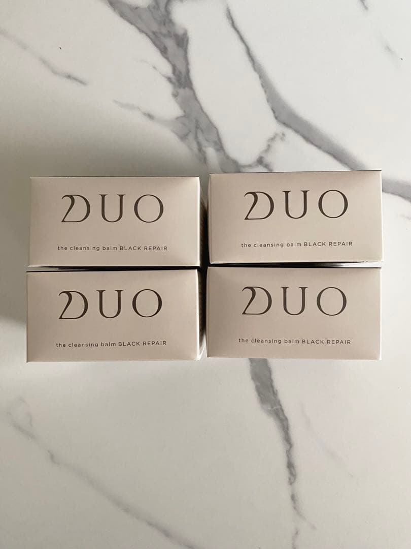 【新品未使用未開封】DUOクレンジングバームブラックリペア4個セット