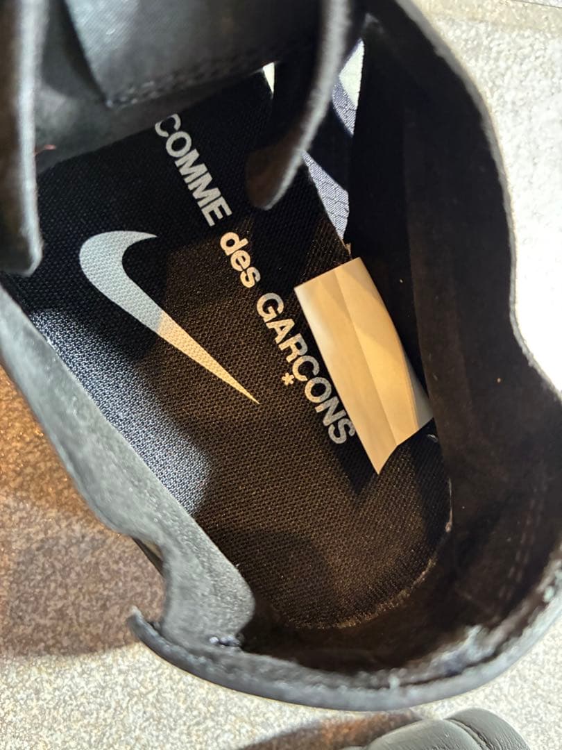 Nike コムデギャルソン　dunk low 22cm