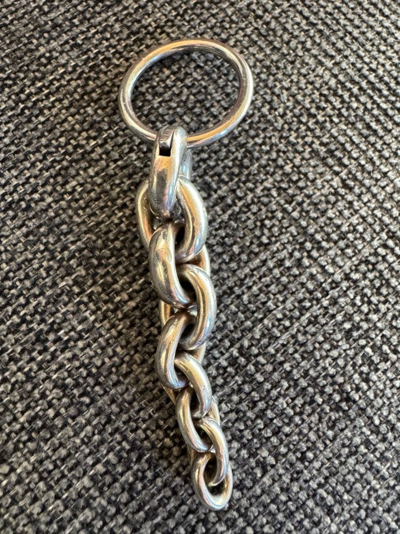 エルメス　クレッシェンド　キーリング　ビンテージ