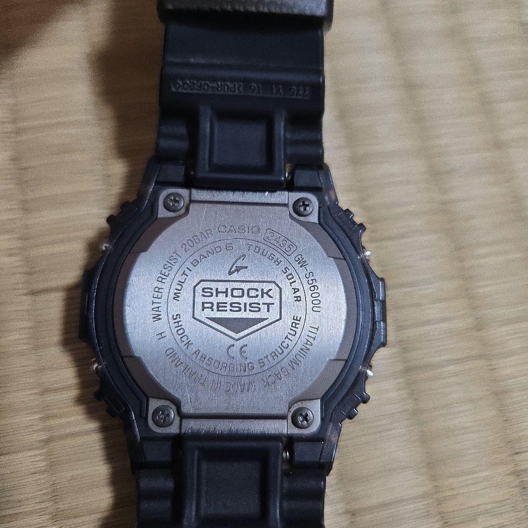 CASIO G-SHOCK GW-S5600U-1JF カーボンファイバー