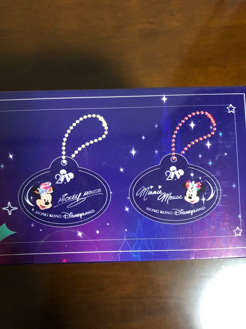 【未開封】香港ディズニー20周年記念 バッグチャーム 11個セット ネームタグ