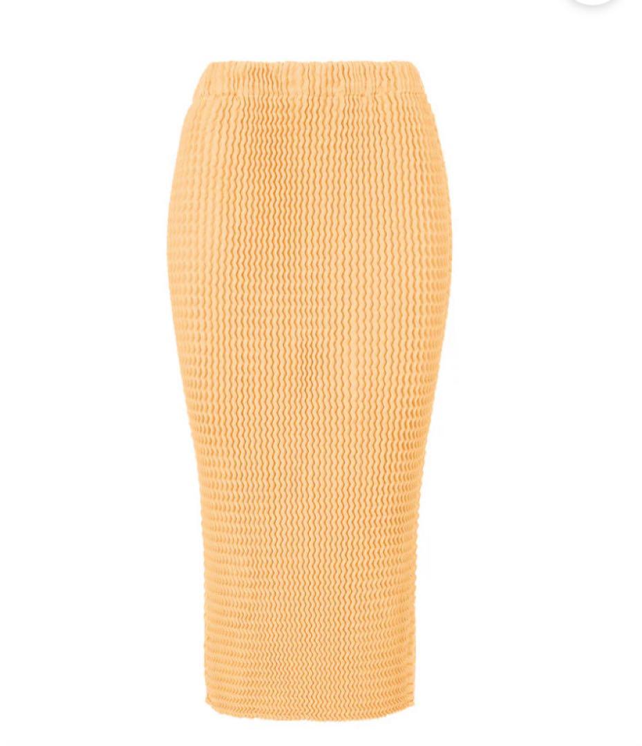 【セール】isseymiyake spongy 長袖ワンピース