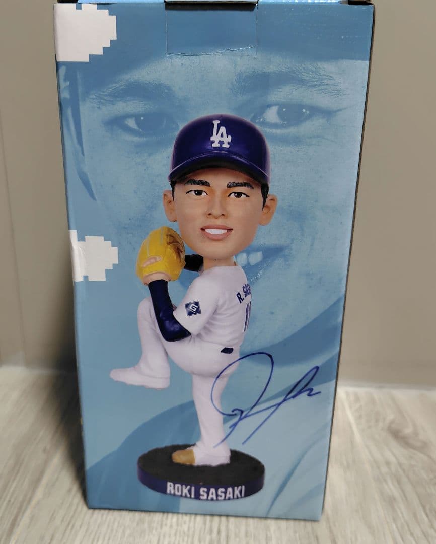 2025年8月4日 佐々木朗希　ボブルヘッド来場特典