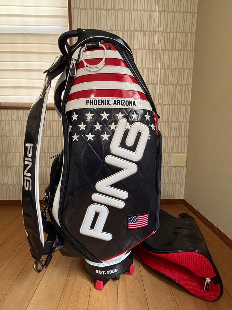 ピン Mr.PING キャディバッグ CB-C2201 日本限定品 超美品