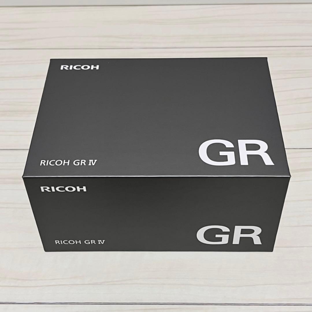 【新品未使用】RICOH GR IV 保証書 付属品あり