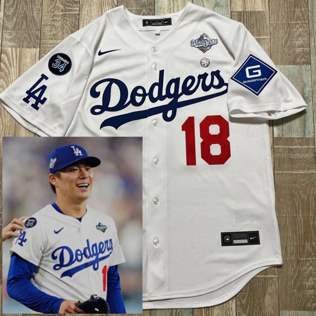 ドジャース 山本由伸 2025ワールドシリーズ MVP ユニフォーム 大谷翔平