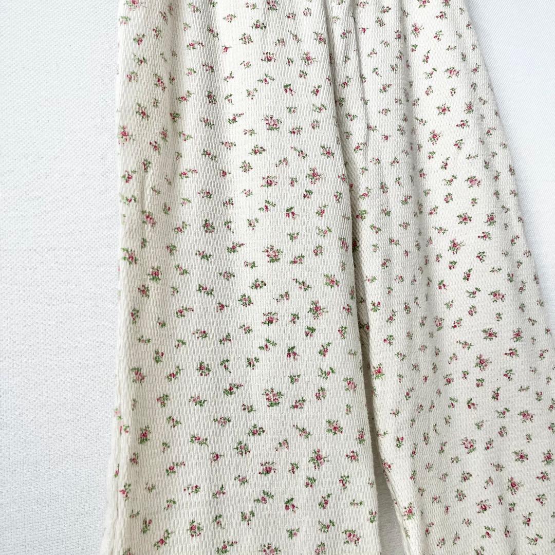 キャピタルkapitalフラワーサーマルジップパンツ日本製