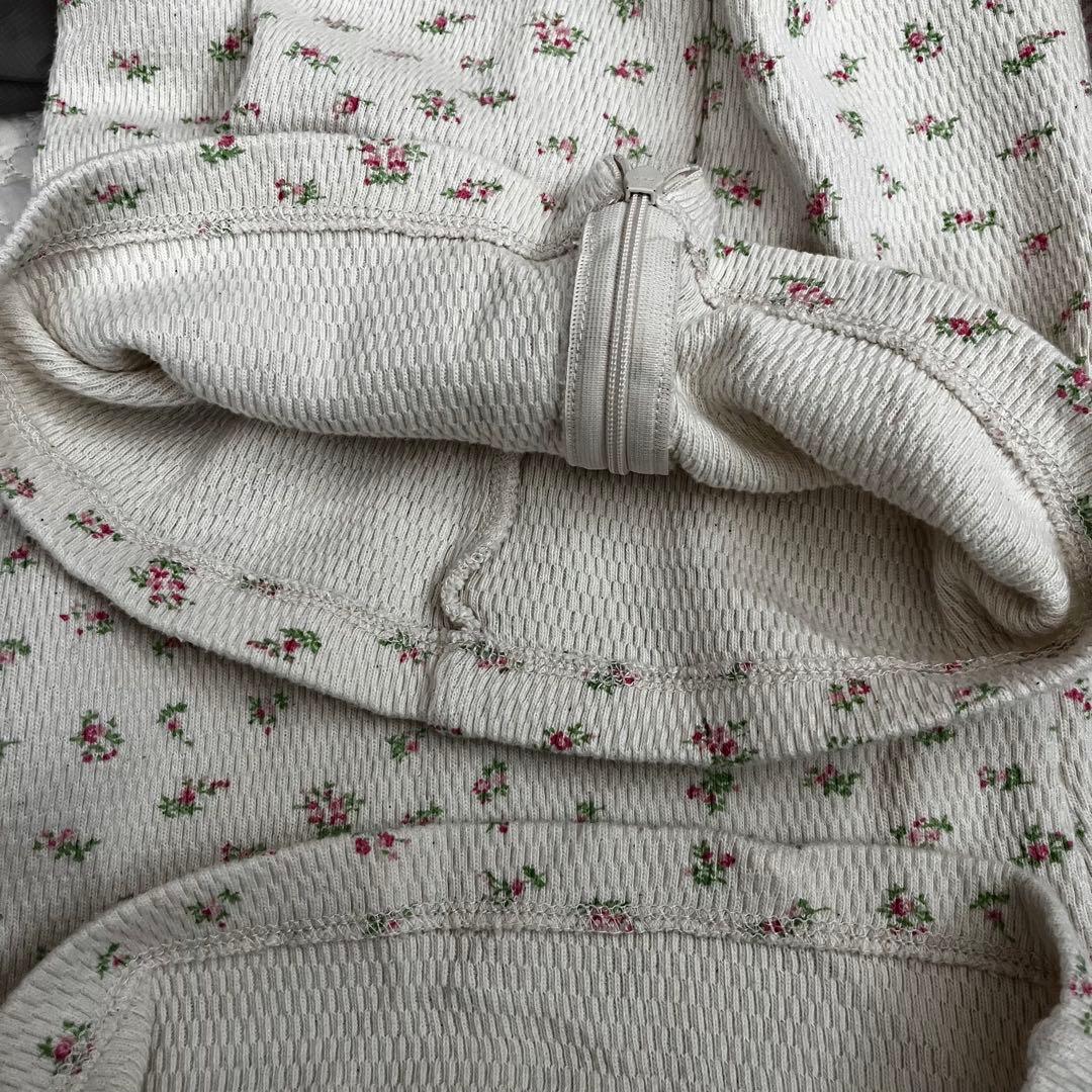 キャピタルkapitalフラワーサーマルジップパンツ日本製