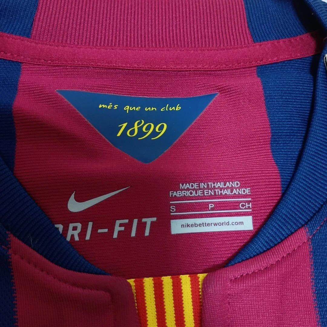 メッシ　バルセロナCLファイナル使用ユニフォーム　ナイキ未使用品