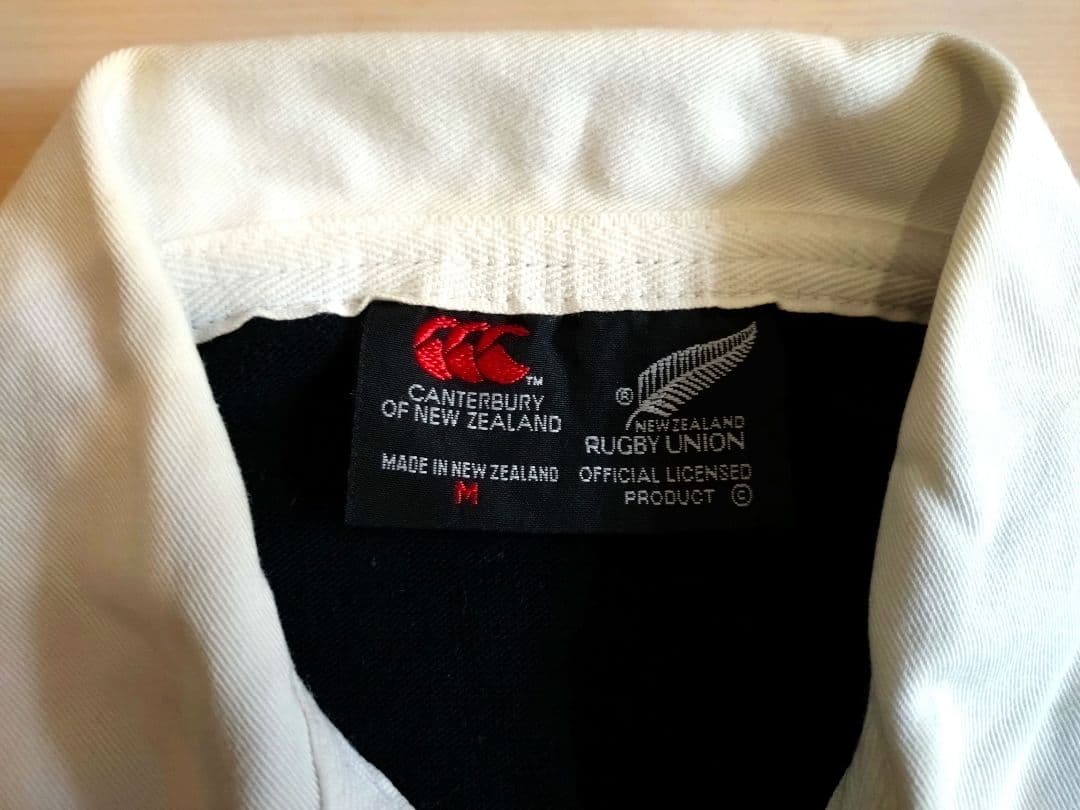 Canterbury　カンタベリー　ステインラガー　オールブラックスラガーシャツ