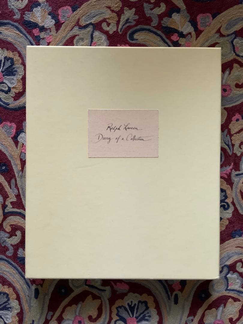 Diary of a Collector Ralph Lauren 写真集