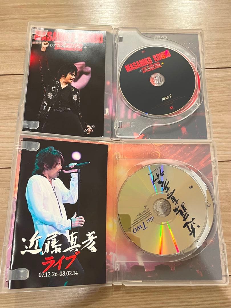 【まとめ売り】　近藤真彦　ライブDVD 2枚