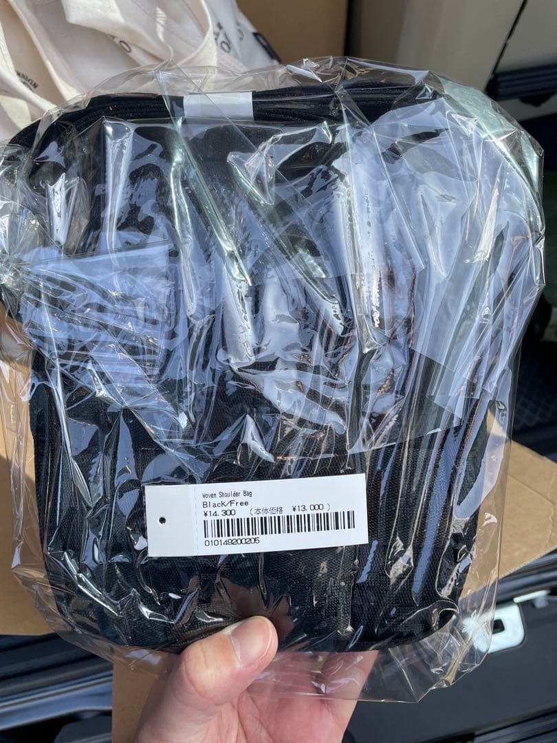 バッグ Supreme 24SS Woven Shoulder Bag Black