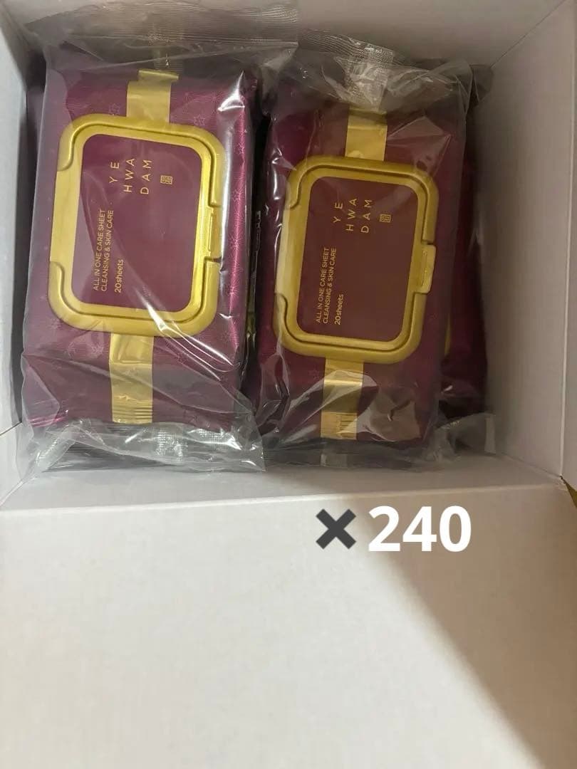 ザ　フェイスショップ 新イェファダム オールインワン ケアシートＤＸ ２４０枚