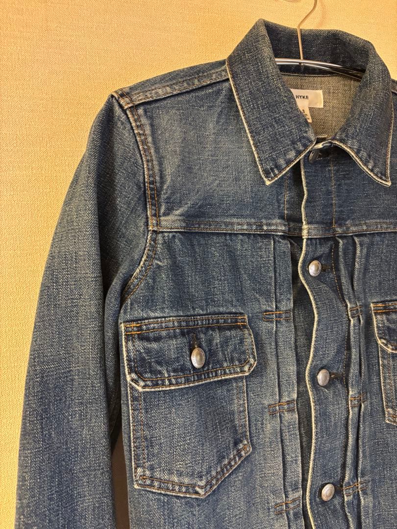 HYKE デニムジャケット　Type2 ブルー　L 極美品❣️