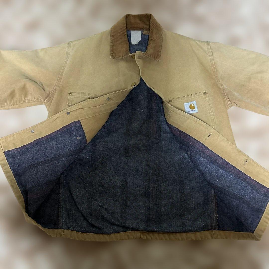 Carhartt カバーオール チョアコート 裏地ブランケット