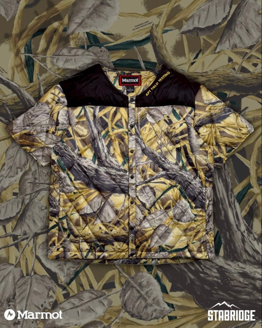 ジャケット・アウター STABRIDGE Marmot 750FP DOWN T CAMO