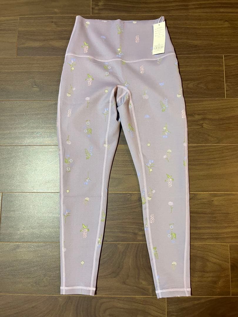 SUKALAフラワーブーケレギンスライラックS