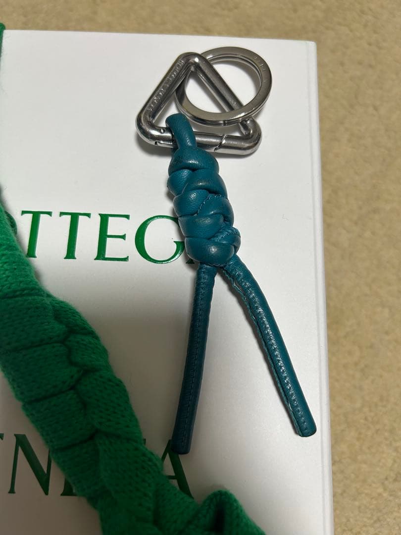BOTTEGA VENETA グリーン キーホルダー