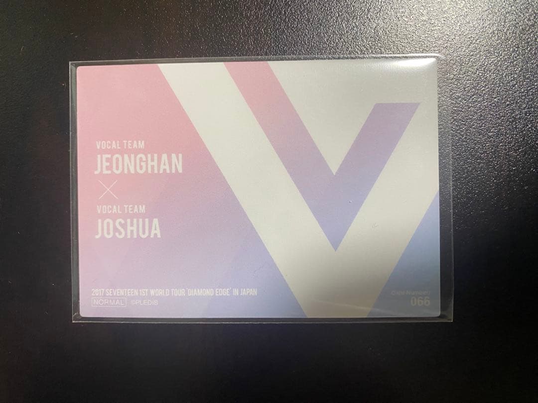 SEVENTEEN セブチ　ジョンハン　ジョシュア　トレカ　エッジコン　ジスハン