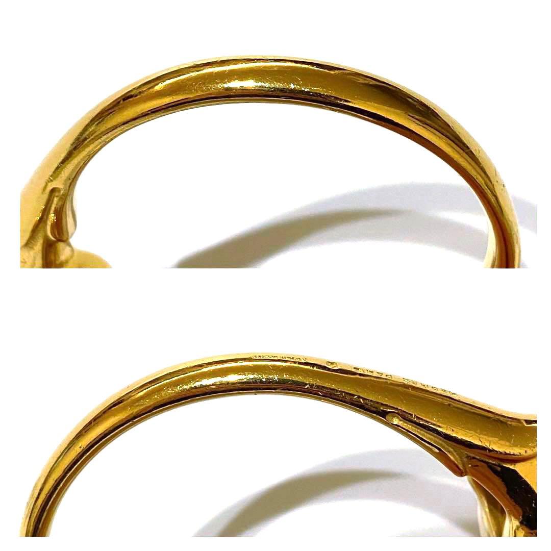 極希少 美品 エルメス シュバルホース ゴールド バングル ブレスレット 最高級