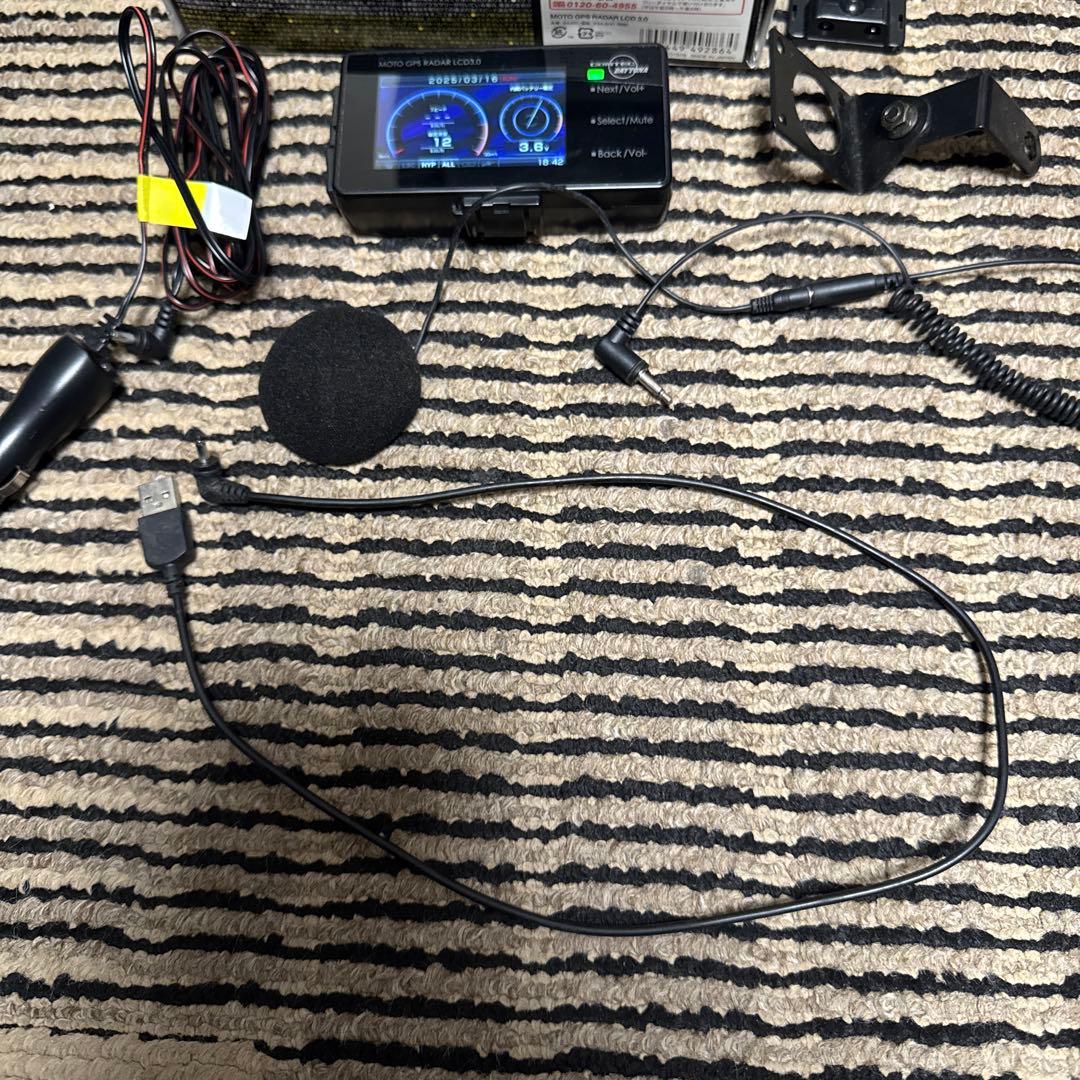 デイトナ　MOTO GPS レーダー　LCD 3.0