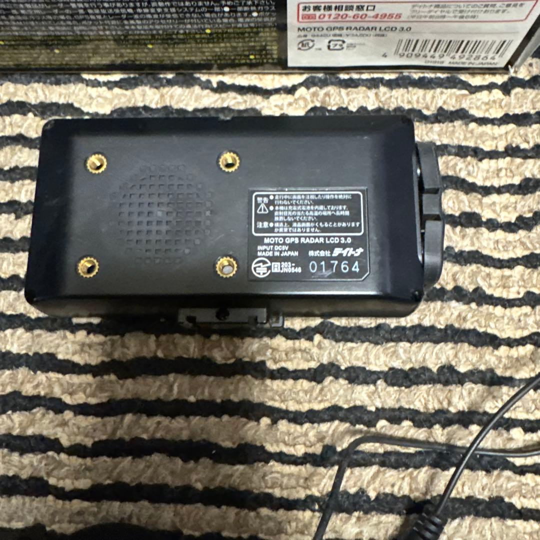 デイトナ　MOTO GPS レーダー　LCD 3.0