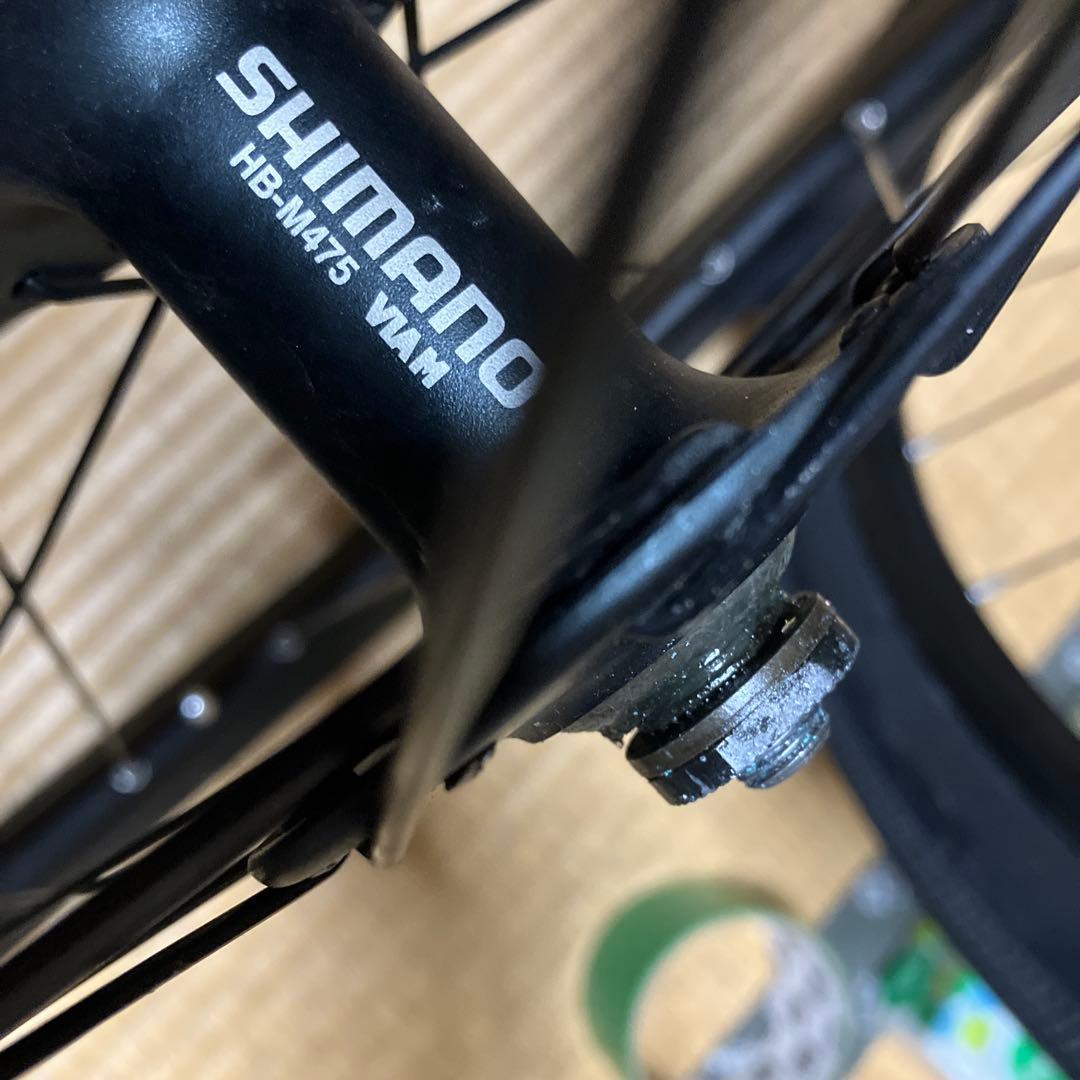 700c ディスクホイール　クイックリリース　 ホイールとタイヤのみです。