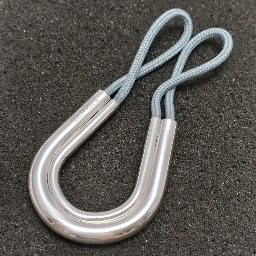 希少 エルメス デクリック キーホルダー キーリング シルバー925 Ag