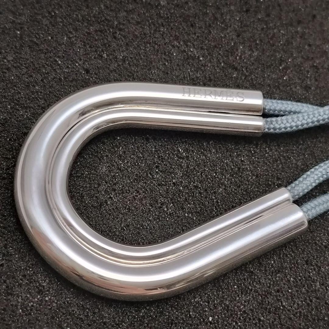 希少 エルメス デクリック キーホルダー キーリング シルバー925 Ag