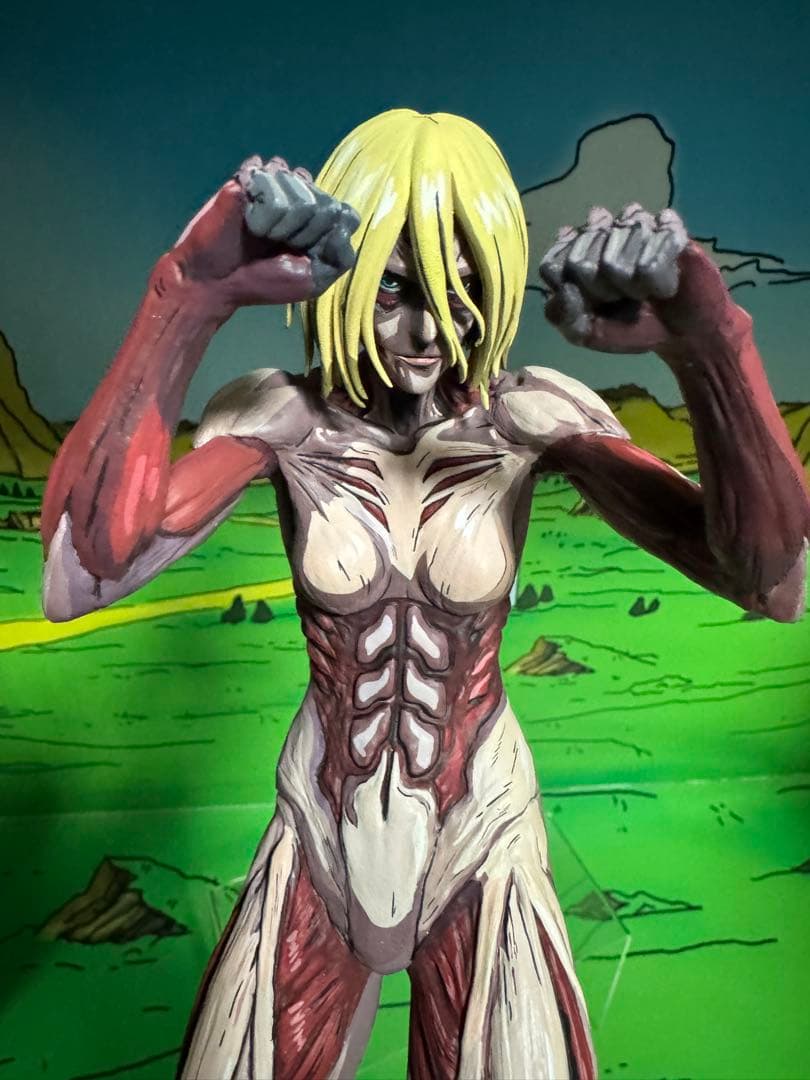 ✨　一番くじ　進撃の巨人　A賞 女型の巨人 二次元　リペイント　フィギュア　✨