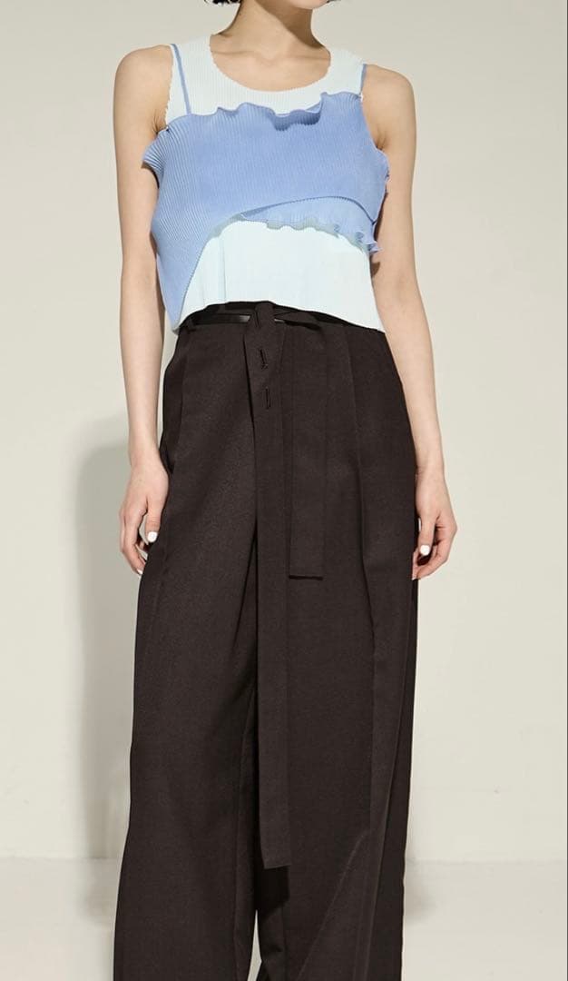 【新品】【kotohayokozawa/コトハヨコザワ】シアーキャミソール