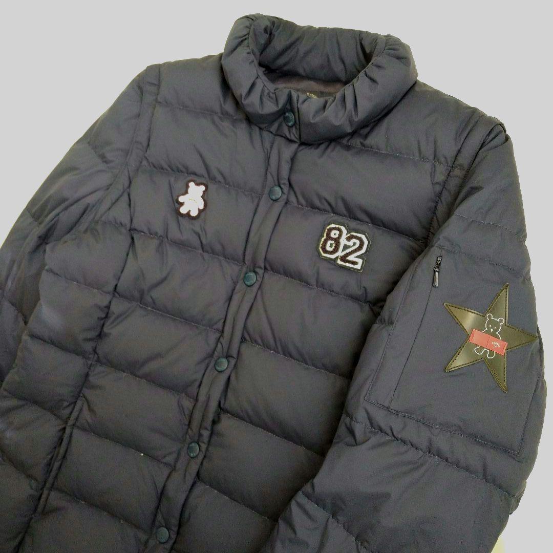 キャロウェイ callaway ダウンジャケット 2ウェイ くま 星 82