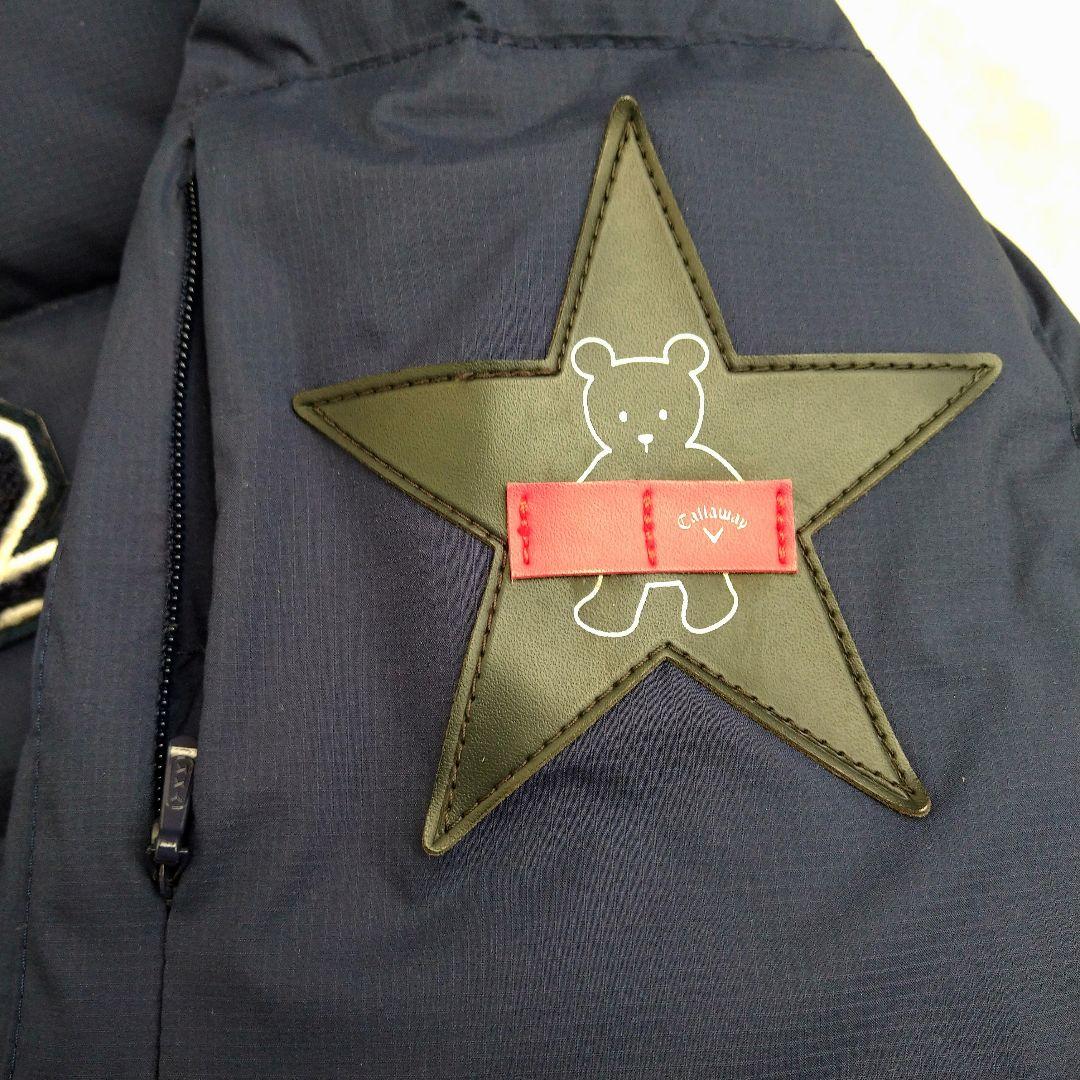 キャロウェイ callaway ダウンジャケット 2ウェイ くま 星 82