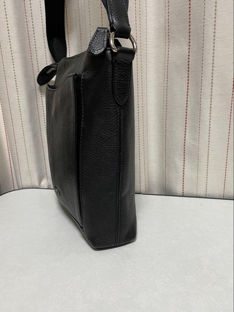 mmm様 コーチ メンズバッグ COACH メンズ ペブルレザー ブラック