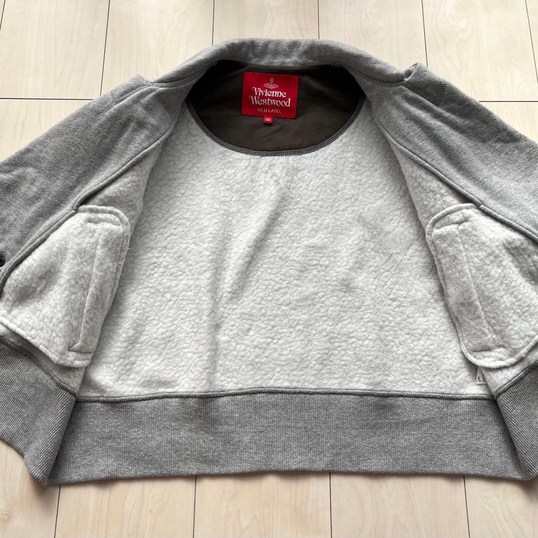 ヴィヴィアンウエストウッドレッドレーベル スウェット ラブジャケット
