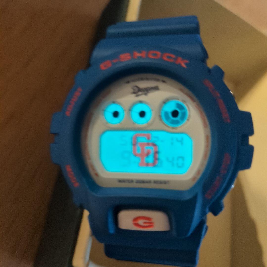 中日ドラゴンズ限定　G-SHOCK DW-6900 ブルー