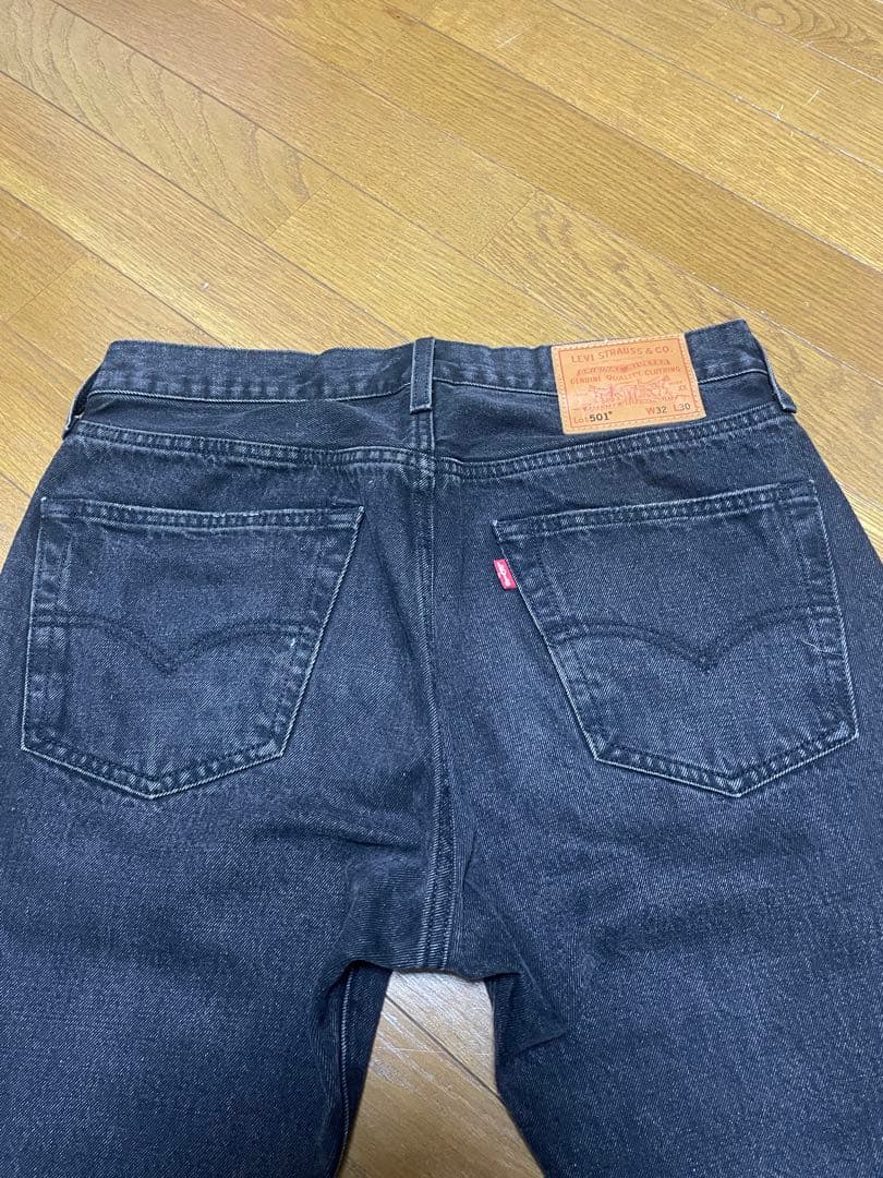 Levi's 30th 別注 BIGE 501(R) ブラックL30