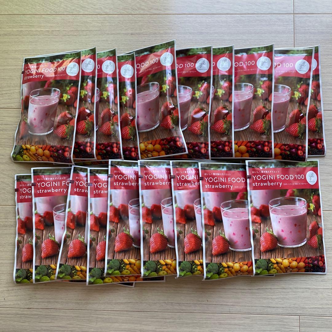 YOGINI FOOD 100 ストロベリー 20袋
