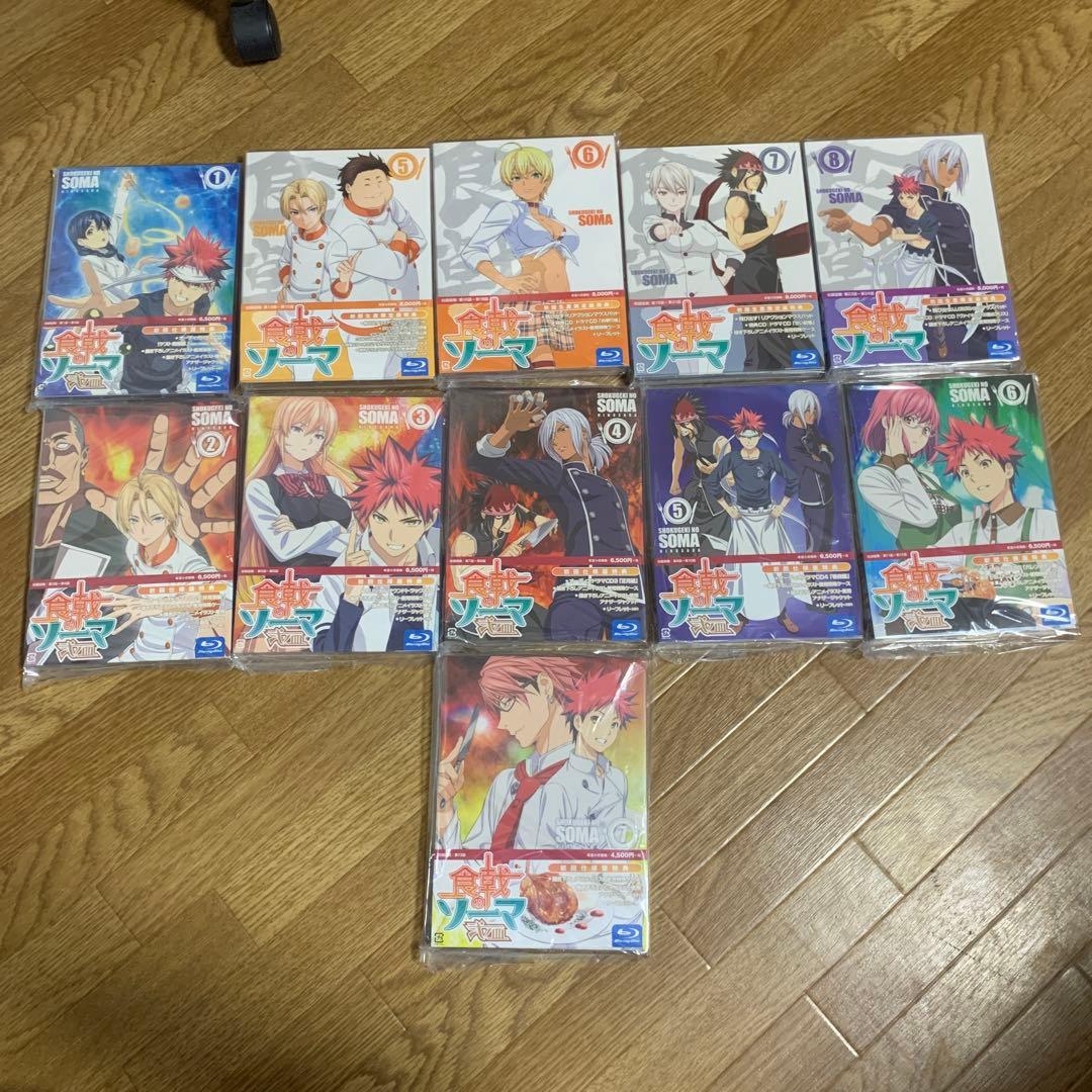 食戟のソーマ　Blu-ray 弍ノ皿　1期　2期