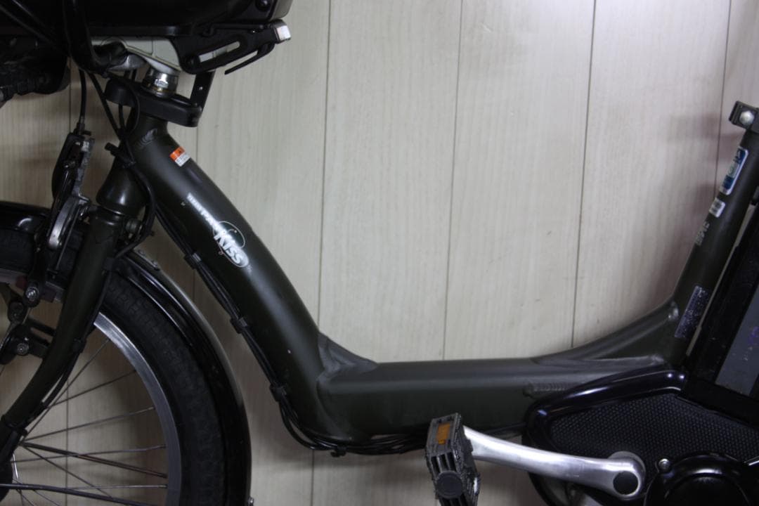 ヤマハPASKissmini X863-0002 20型大容量8.1AH無光沢緑